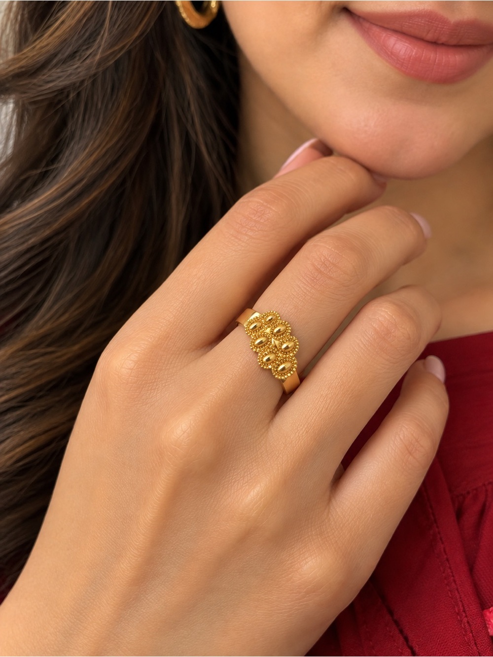 22k gold ring